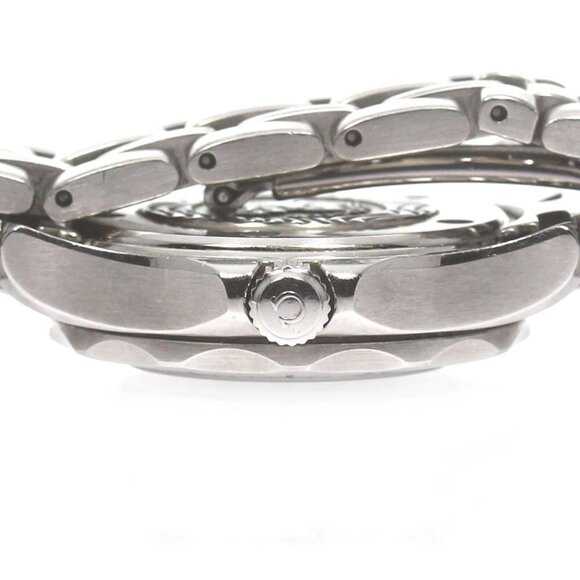 OMEGA Seamaster300 Jack Mayol Date Navy Dial Quartz Ladies Watch_831644 - Picture 5 of 6